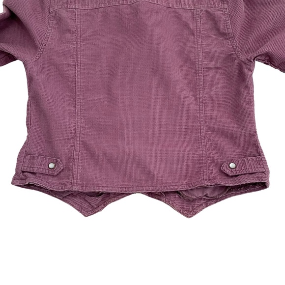 Bill Blass Women’s Small Purple Corduroy Jacket - Picture 5 of 13